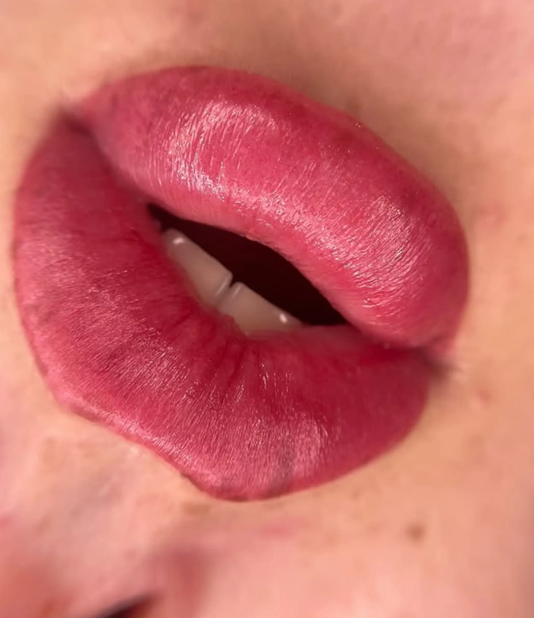 lip tattoo aftercare difficulty