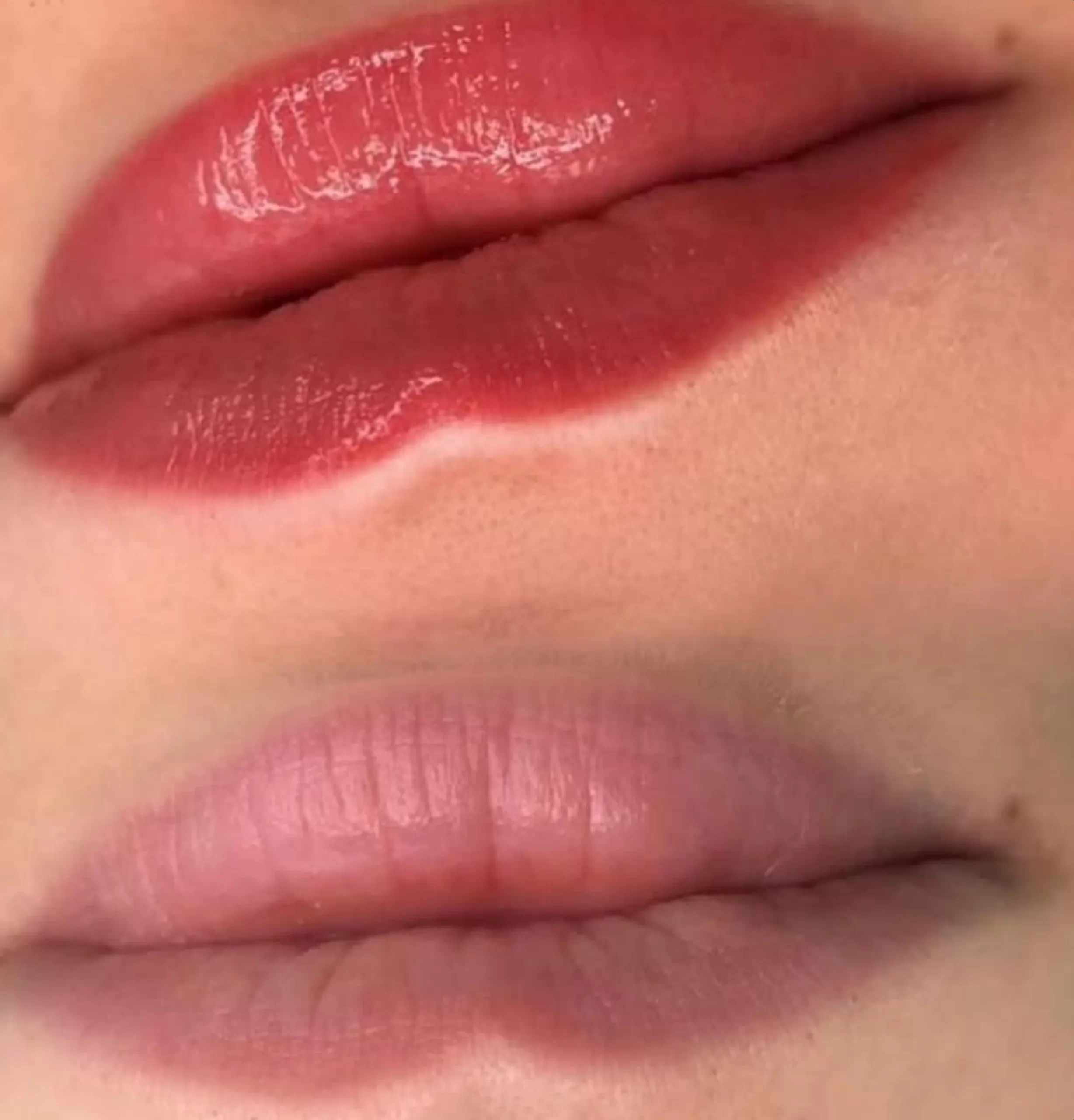 lip tattoo healing timeline